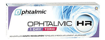 Линзы Ophtalmic HR 1 Day Toric 30 шт.